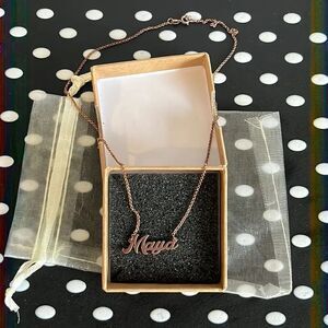 Maya Name Necklace